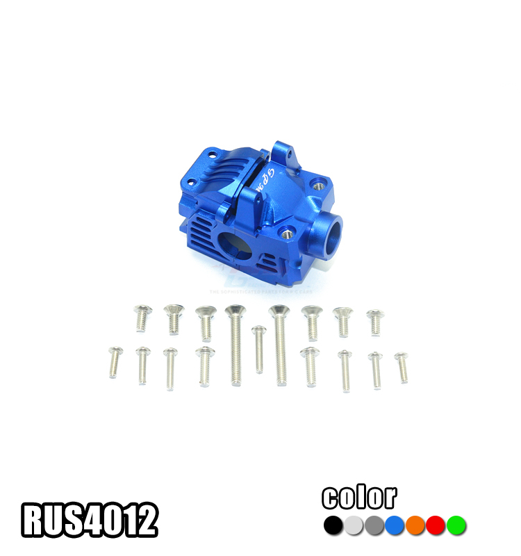 TRAXXAS RUSTLER 4X4 VXL 67076-4 XO-01铝合金前波箱-套RUS4012