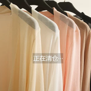 夏季 外套女中长款 薄外搭宽松空调沙滩 防晒衣冰丝针织开衫 2020新款