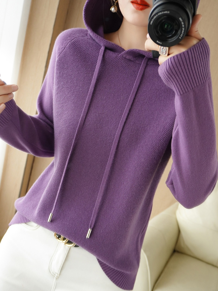 羊毛毛衣宽松休闲加厚