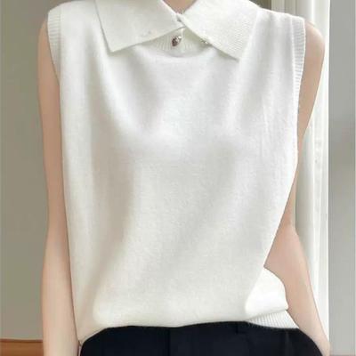 毛衣背心女搭马甲坎肩