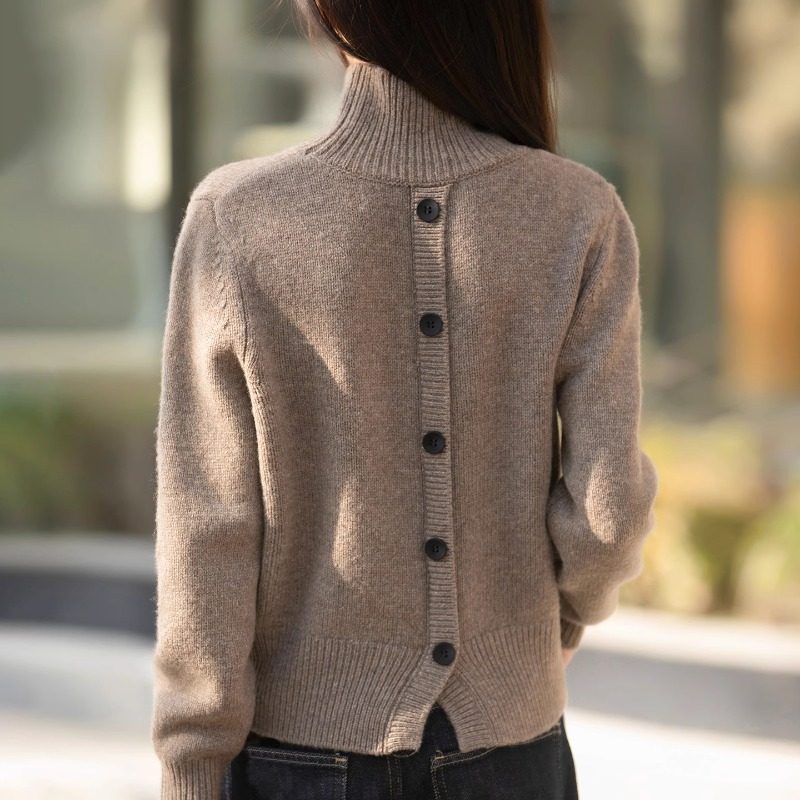 打底衫小个子短款针织衫冬季毛衫