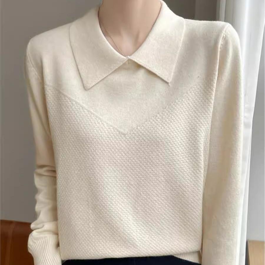 毛衣设计感小众内搭秋冬上衣