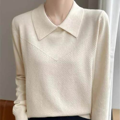 毛衣设计感小众内搭秋冬上衣