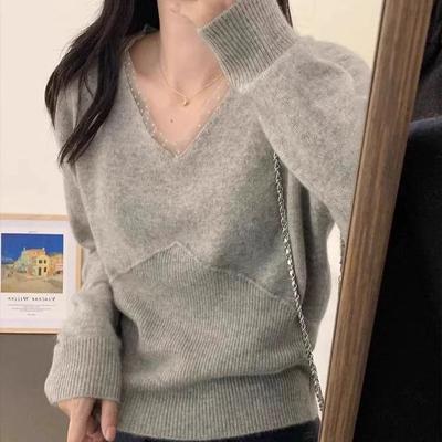 显瘦针织打底衫毛衣内搭上衣时尚