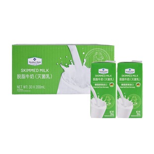 Member's Mark 脱脂牛奶（灰菌乳） 200mL*30 德国进口