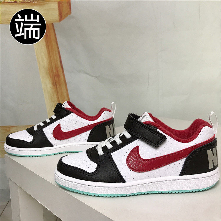 耐克/Nike男女童空军一脚蹬魔术贴休闲鞋 DQ5355