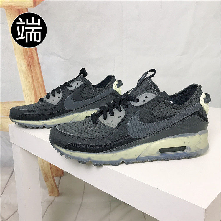 nike男鞋air max 90气垫跑步鞋透气水晶底运动鞋dh2973 dj9779