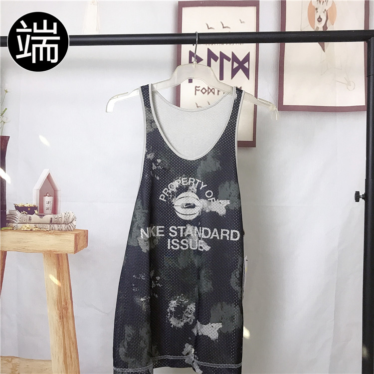 NIKE耐克双面穿球衣休闲舒适