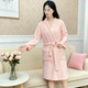 冬天睡袍女性感纯欲洗澡穿 浴袍吸水速干可外穿法兰绒保暖睡衣女