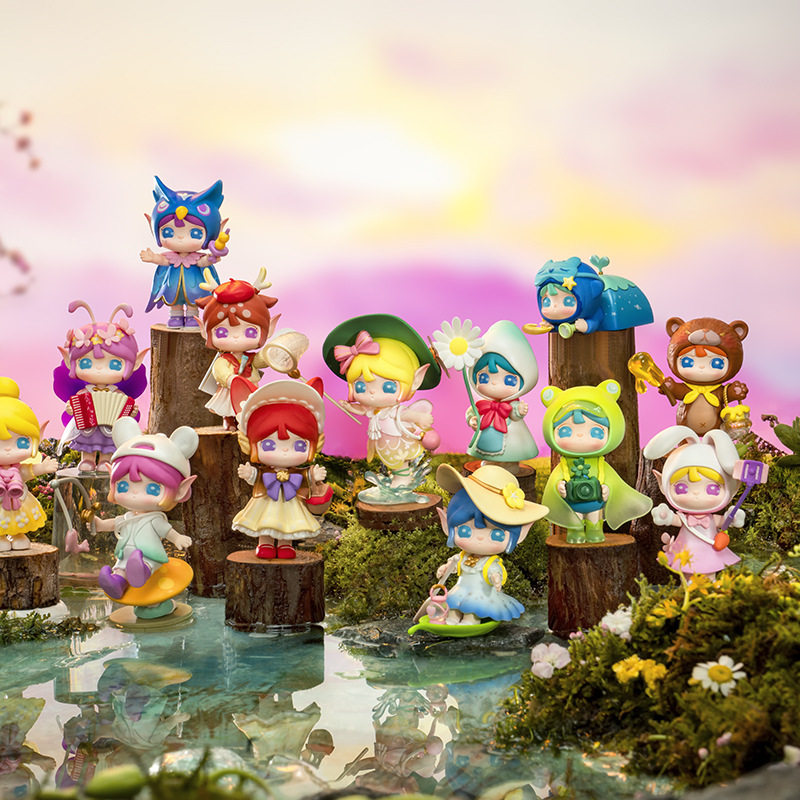 若来苏蕊郊游记盲盒潮玩可爱手办公仔人偶女生礼物摆件整盒确认款