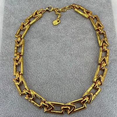 2024 UNOde50欧美几何精美项链浪漫珠宝高品质礼品包