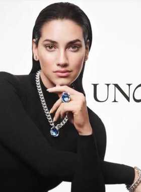 西班牙四方形电商饰品小众