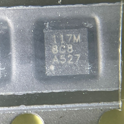 TMP117MAIDRVR 全新原装 WSON-6-EP(2x2) 丝印117M 温度传感器