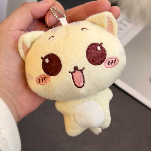 可爱CC猫毛绒变身初音灰太狼挂件