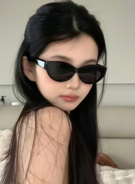 欧美猫眼太阳镜墨镜女高级感