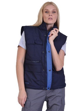 棉背心马甲秋冬季防寒保暖帆布工作服男加厚船厂马夹坎肩劳保工装