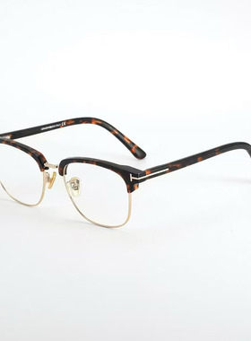 TF眼镜框TF5683-B半框男女商务板材眼镜架配近视防蓝光中大脸眼镜