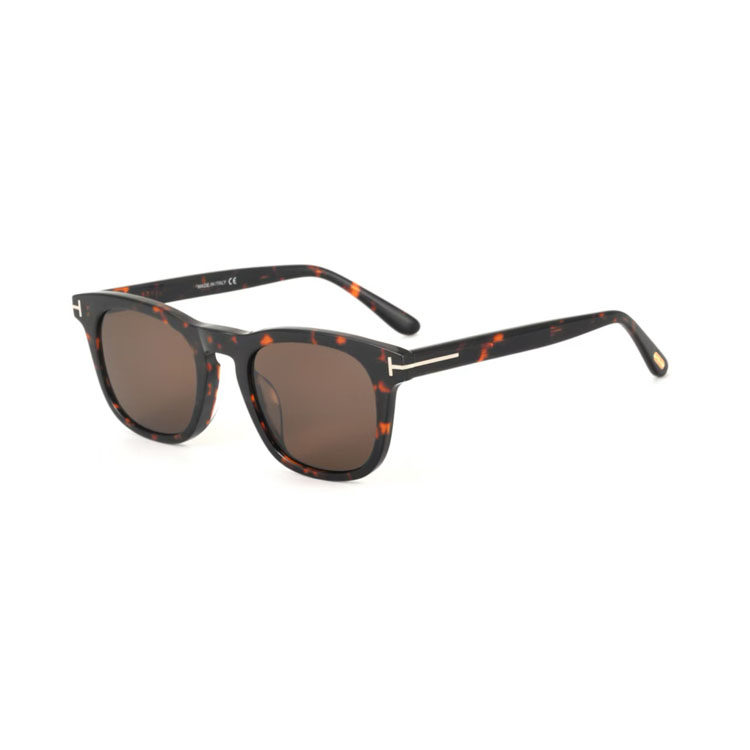 thumbnail for New Tf Sunglasses 5870 for Men and Women, Driving Uv Protection Plastic Sunglasses, Natural Look, Makes Face Look Smaller, Can Be Worn with Prescription Glasses
