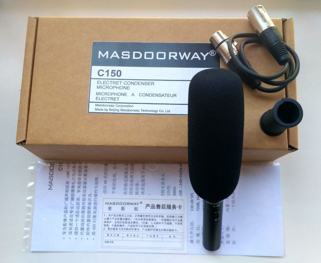 C150话筒PXW-Z280 FS7M2K 5M2 F5 F3X70摄像机麦克风法庭吊麦地麦