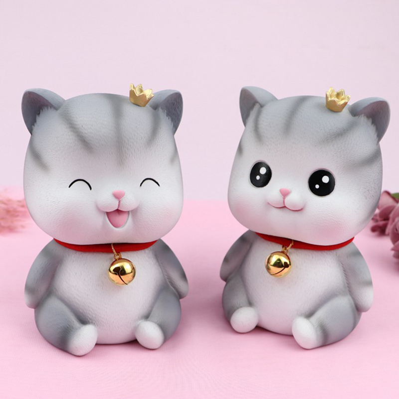 天使小猫摔不烂烘培装饰品储蓄罐