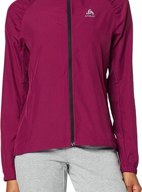 奥递乐女款防风透气轻量极简跑步夹克皮肤衣 Odlo GOD JUL Jacket