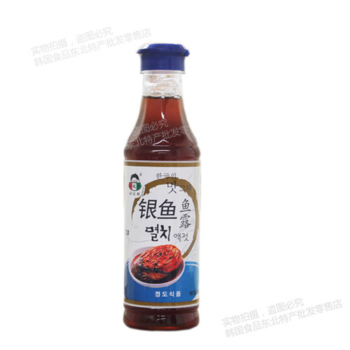 小伙子鱼露银鱼汁500g