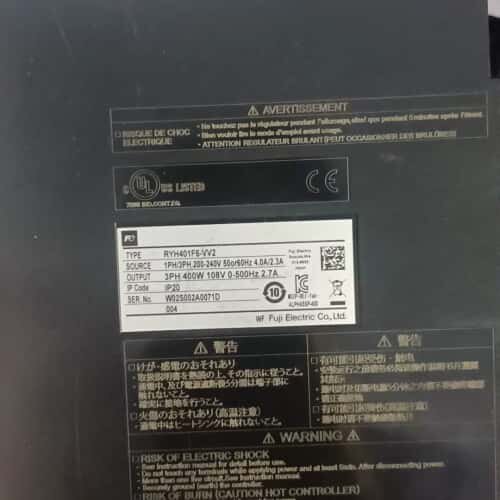 议价伺服驱动器RYH401F6-VV2，400W，3PH 4可维修