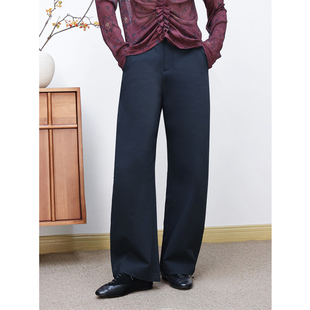 镰刀裤 斜纹棉时髦百搭高腰显瘦宽松休闲弯刀裤 女 欧洲客单款 KAKA