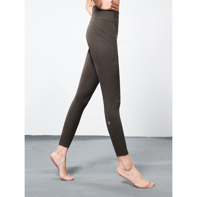 KAKA 新锐设计师款高弹紧身提臀口袋运动健身瑜伽鲨鱼裤打底裤女