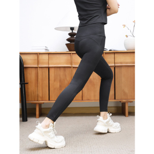 KAKA欧洲客单款 女 高弹紧身高腰收腹提臀无T线运动健身打底瑜伽裤