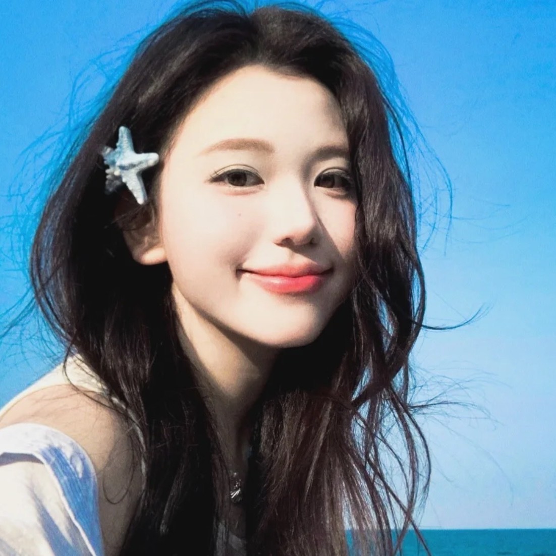 柠檬海星仿真贝壳海星边夹侧边发夹发卡海边辣妹头饰女盘发器