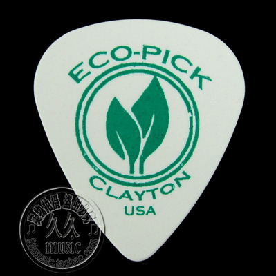 买15免邮◆四皇冠正品 Clayton Eco-Pick 小自然环保吉他贝司拨片