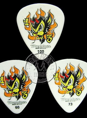 正品◆Dunlop邓禄普 Blackline系列 收藏纪念吉他拨片 Cat怒猫