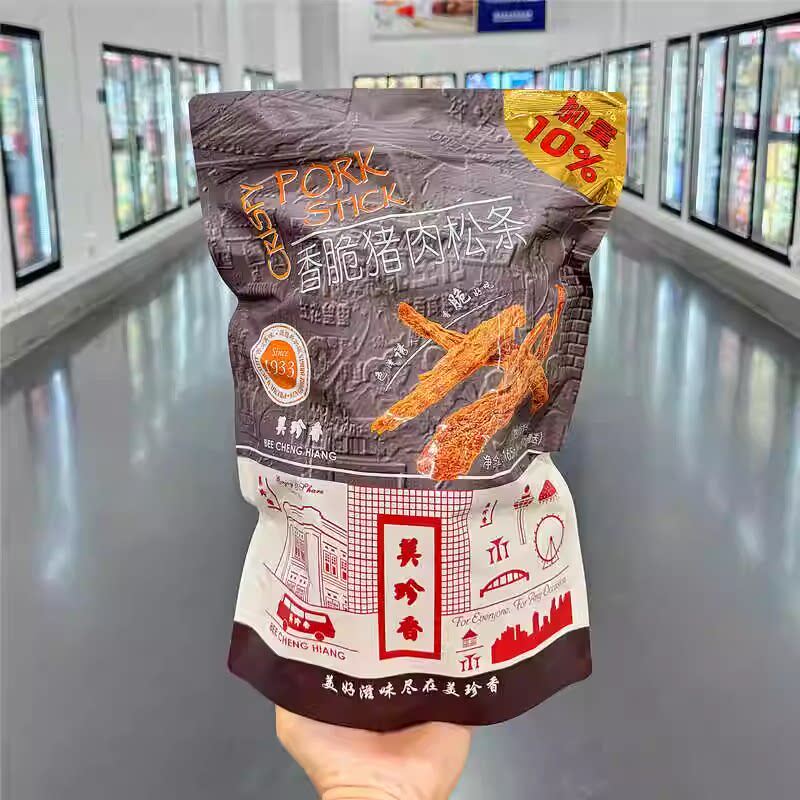 山姆超市代购美珍香猪肉松条165g酥脆美味休闲小零食聚会野餐代餐
