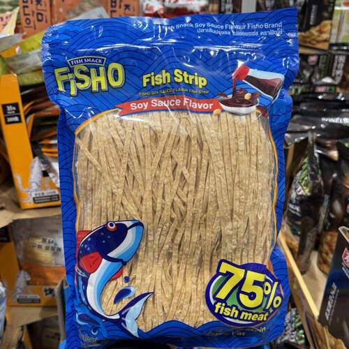 山姆泰国进口酱油风味鱼丝低脂
