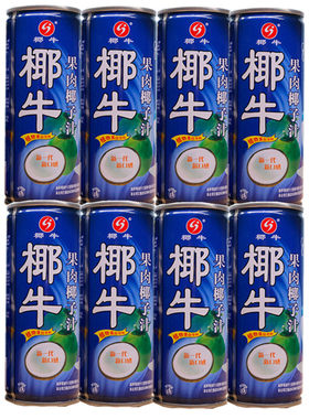 椰牛椰子汁植物蛋白饮料清凉夏季