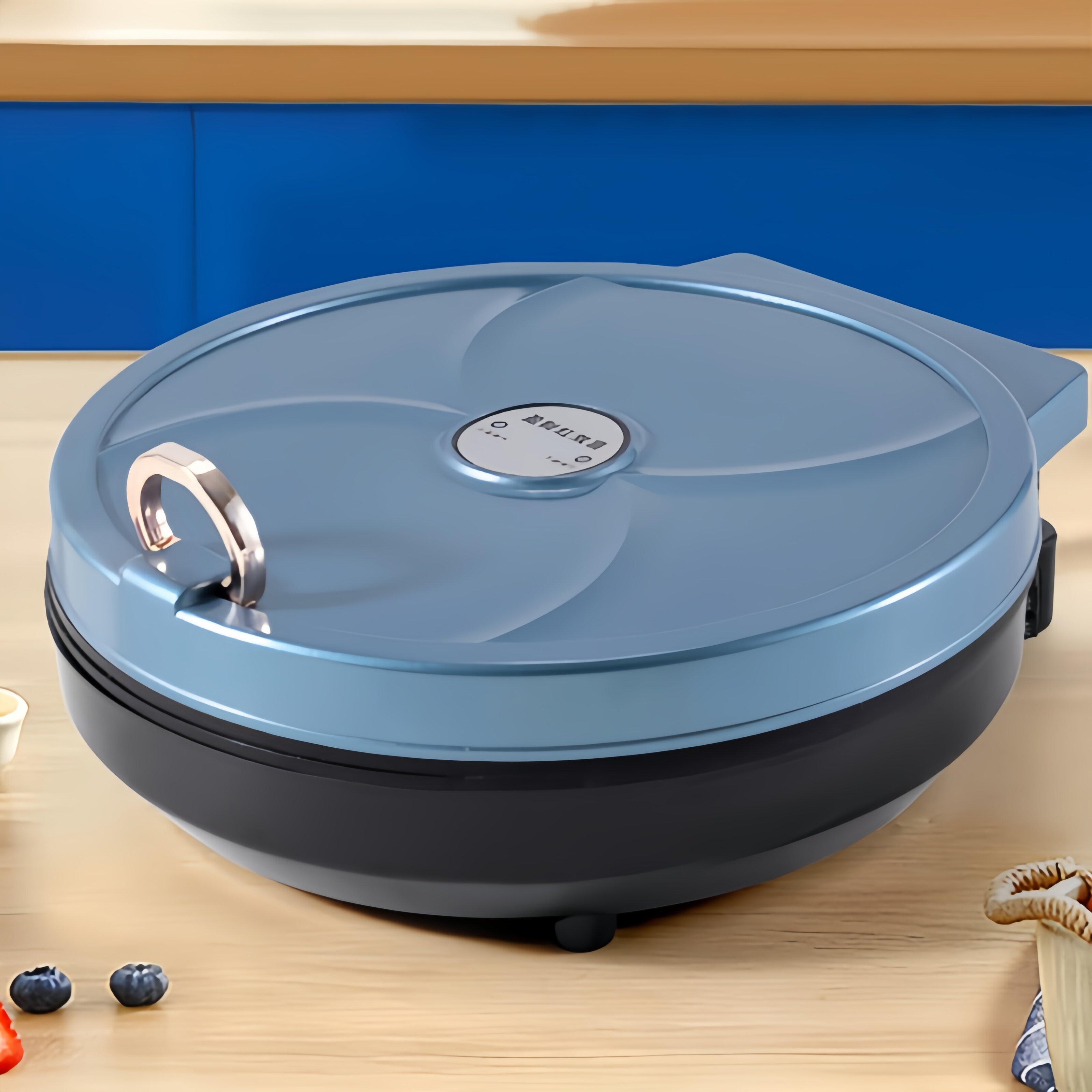 多功能加深电饼铛家用双面加热烙煎饼锅自动断电加大烤肉锅电饼称