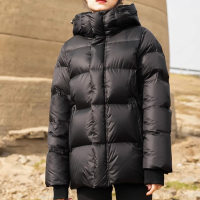 厚款鹅绒服 高端95白鹅绒女装中长款 平湖羽绒服外套女款新款2025