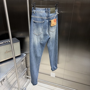 九分裤 高弹力 修身小脚裤行 定制四面弹力超舒服亲肤面料 牛仔裤