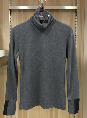 caser凯撒内衣 女士秋款馨思特高翻领打底衫保暖内衣上衣 BE56622