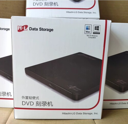 USB外置移动光驱刻录机DVDHL日立