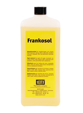 德国西施frankosol去渍剂1L补充装去除蛋白质 菜汁 黄色全国包邮