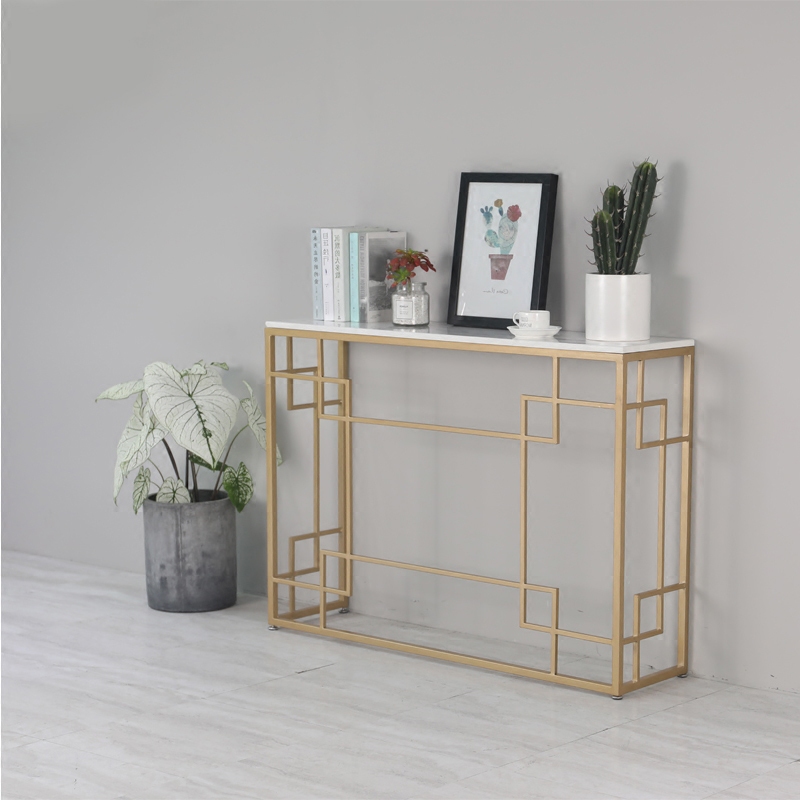 北欧大理石玄关台新中式玄关桌铁艺条案过道靠墙窄桌展示架端景台|msdalam kategori perabot kediaman, kes/kelas Taiwan, stesen pintu masuk - dari Buy2taobao.com untuk memberikan perkhidmatan ejen Taobao profesional membeli