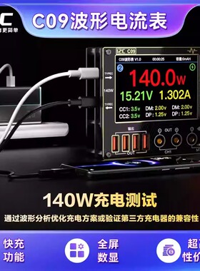 i2C C09波形电流表多种数显模式指针曲线电流电压检测万用表测量