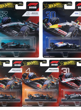 Hotwheels风火轮合金车模F1赛车模型红牛车队维斯塔潘座驾玩具车