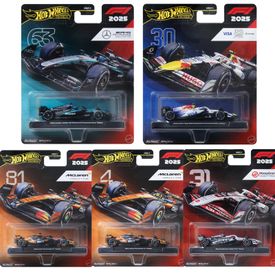 Hotwheels风火轮合金车模F1赛车模型红牛车队维斯塔潘座驾玩具车