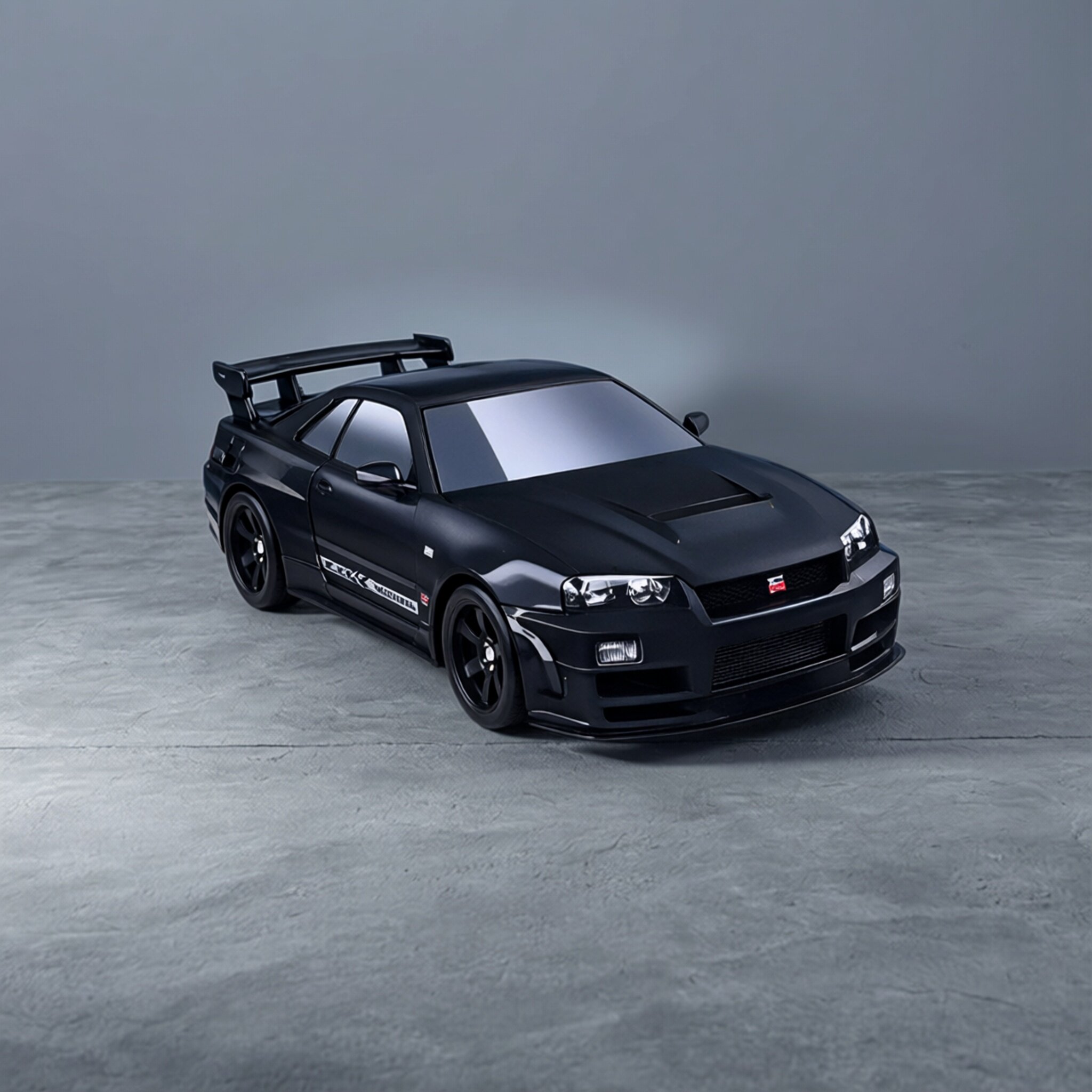 风火轮日产天际线Skyline GTR BNR34合金车模收藏玩具车