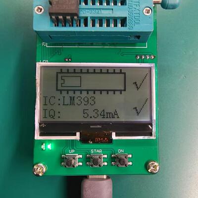 比较器检测仪，支持LM393、LM339、LM311、DG412、DG418