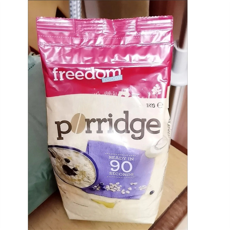 Freedom澳菲顿原味全麦燕麦片即食代餐免煮谷物健身营养早餐1kg