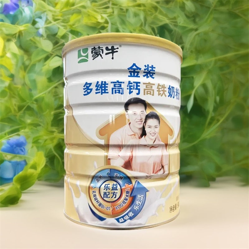 蒙牛金装多维高钙高铁奶粉900g罐装成人中老年营养牛奶粉